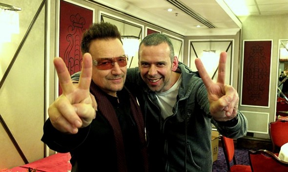 With Bono